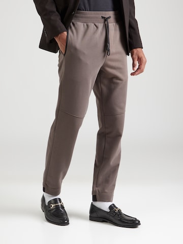 La Martina - Slimfit Pantalón en marrón: frente