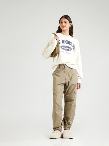 rag & bone - Sudadera 'LA COLLEGIATE' en blanco