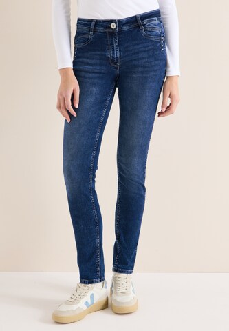 CECIL Slim fit Jeans in Blue: front