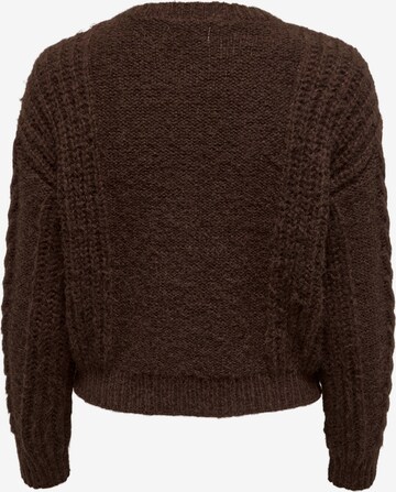 ONLY Knit Cardigan in Brown