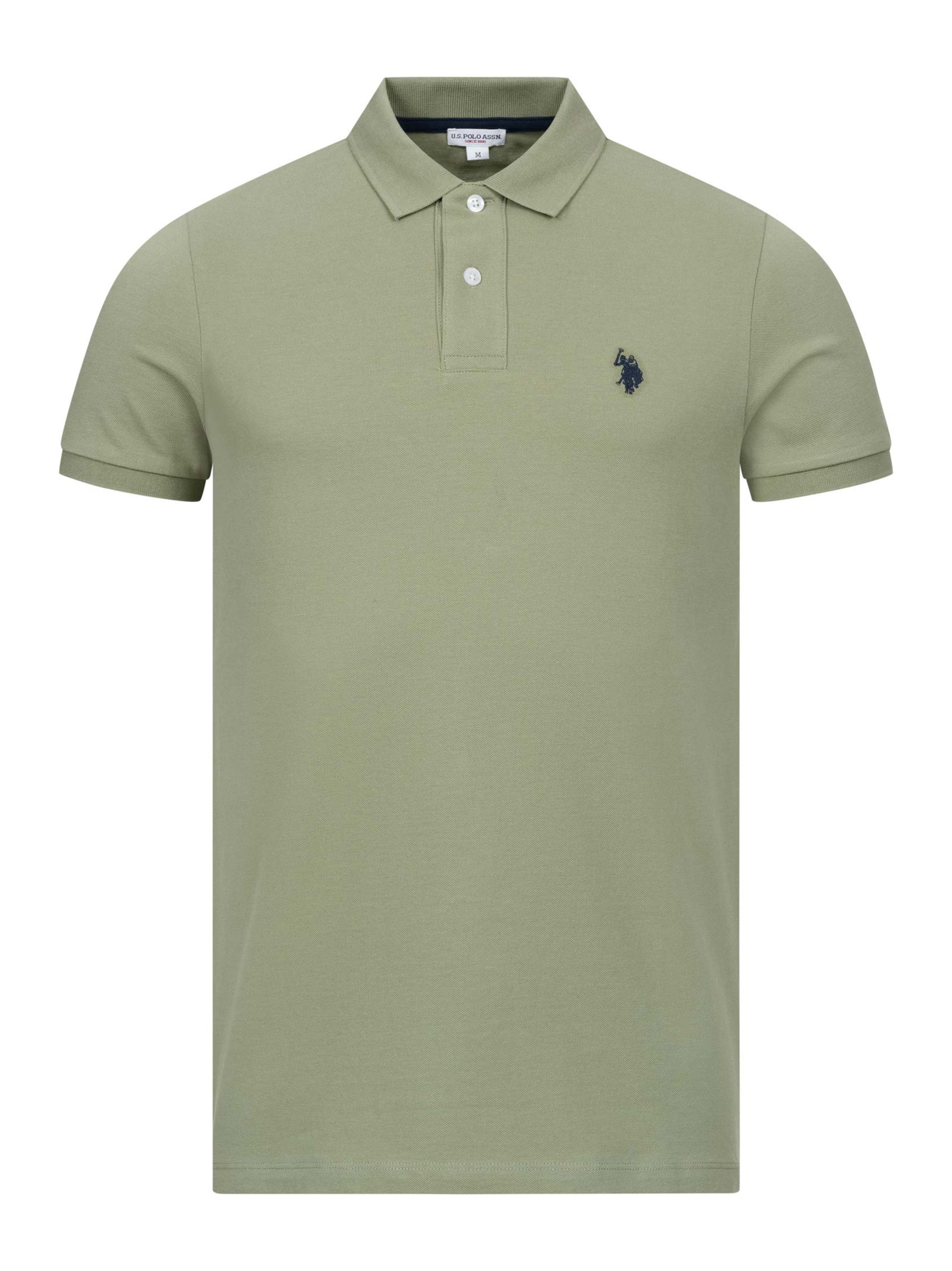 T-Shirt U.S. POLO ASSN. en vert : devant