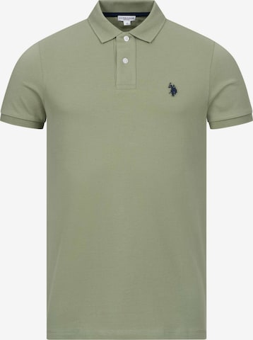 T-Shirt U.S. POLO ASSN. en vert : devant