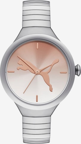 PUMA Analog Watch in Silver: front