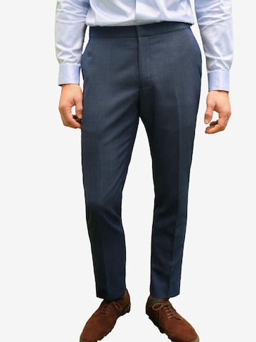 Next Slimfit Suorat housut värissä sininen: etupuoli