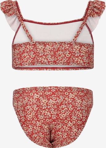 ZigZag Bandeau Bikini 'Carly' in Red