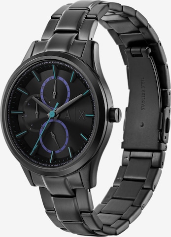 ARMANI EXCHANGE Analoguhr in Schwarz