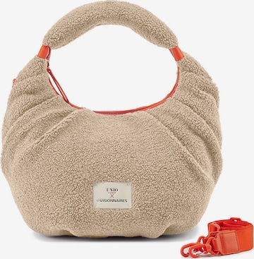 Les Visionnaires Schultertasche 'Unio Kitzbuehel ' in Beige: Vorderseite