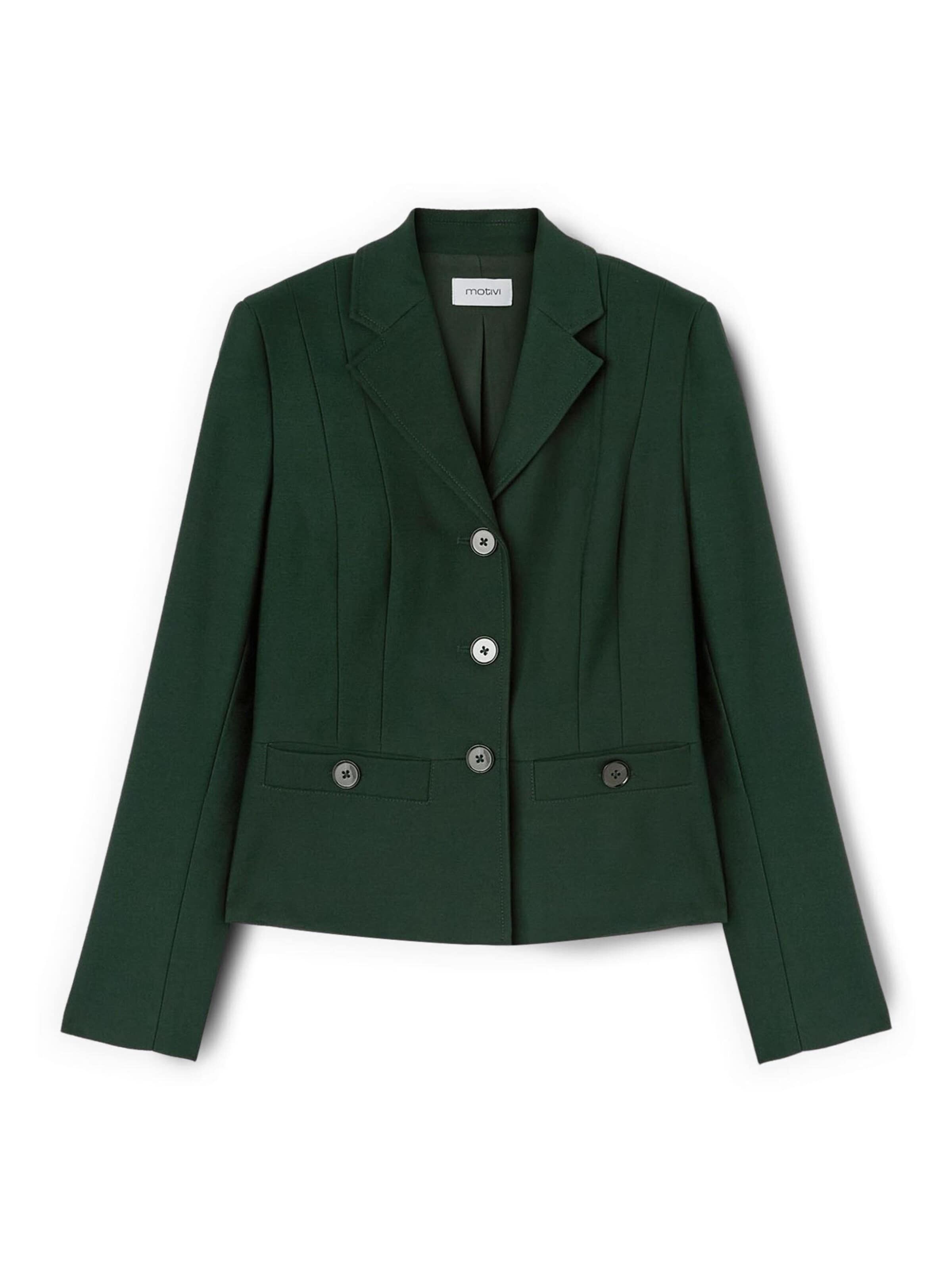 Veste mi-saison MOTIVI en vert : devant