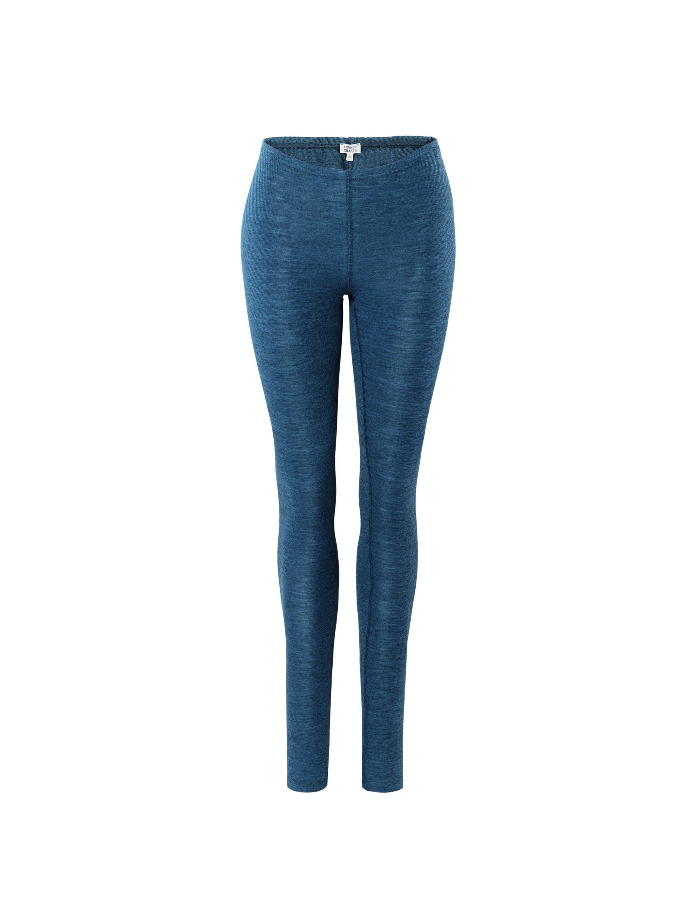 Living Crafts Leggings 'BASSY' in Blue: front