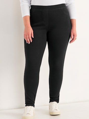 Cellbes of Sweden Skinny Leggings in Black: front