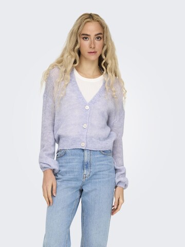 ONLY Cardigan 'ONLKRISTY' i lilla: forside