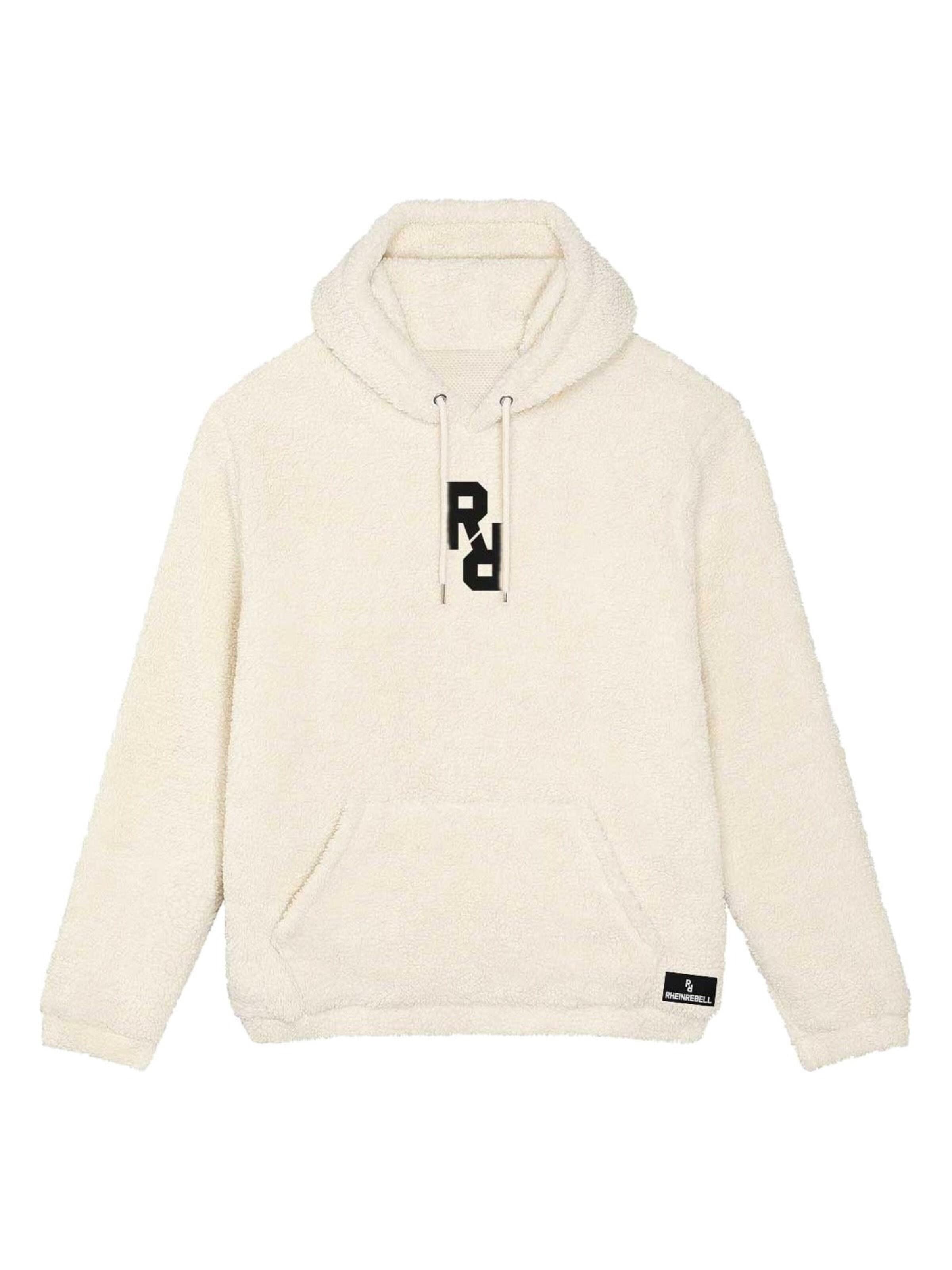 Rheinrebell Sweatshirt 'Sherpa' in Beige: front