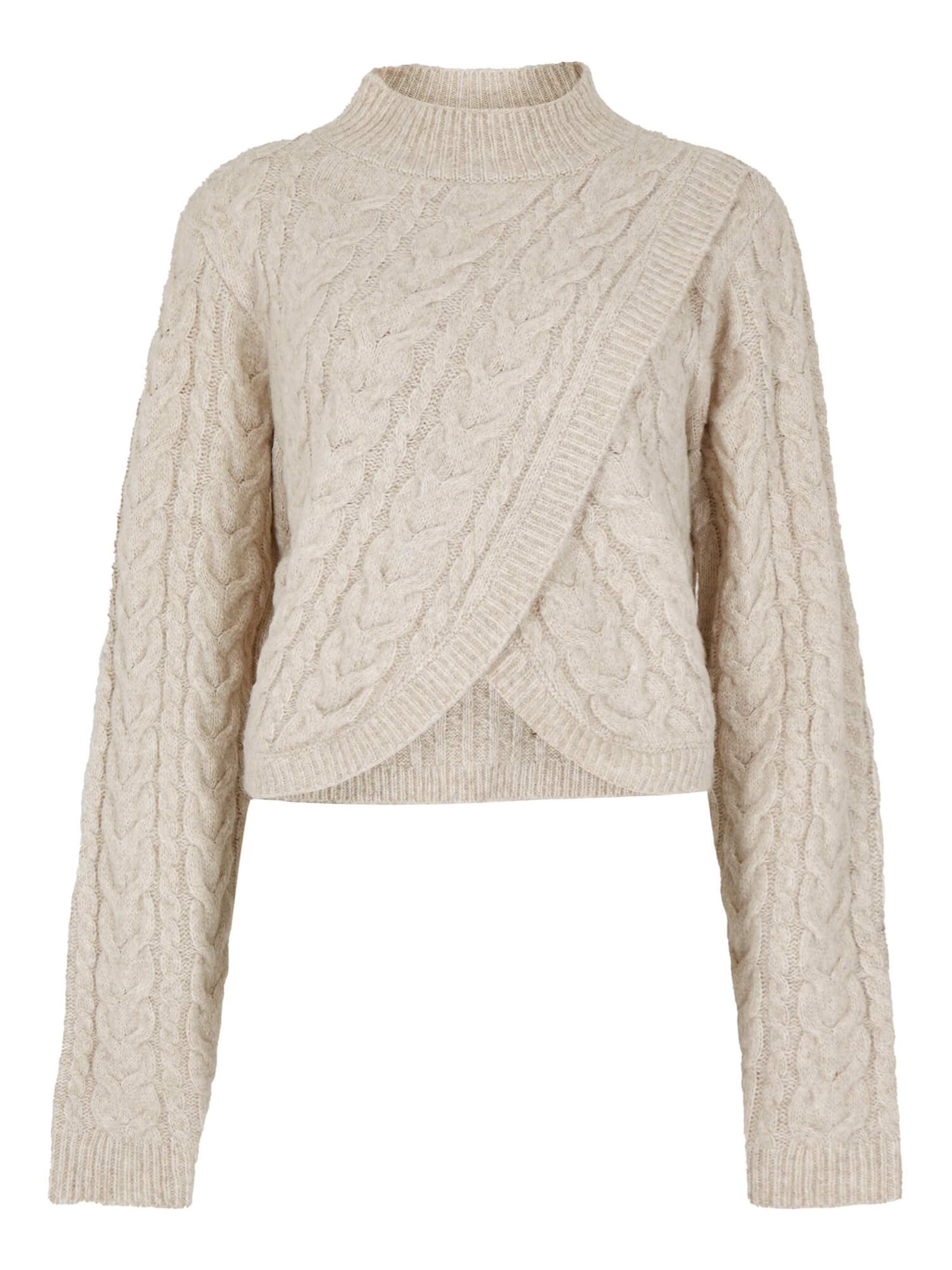 Apricot Pullover in Beige: Vorderseite