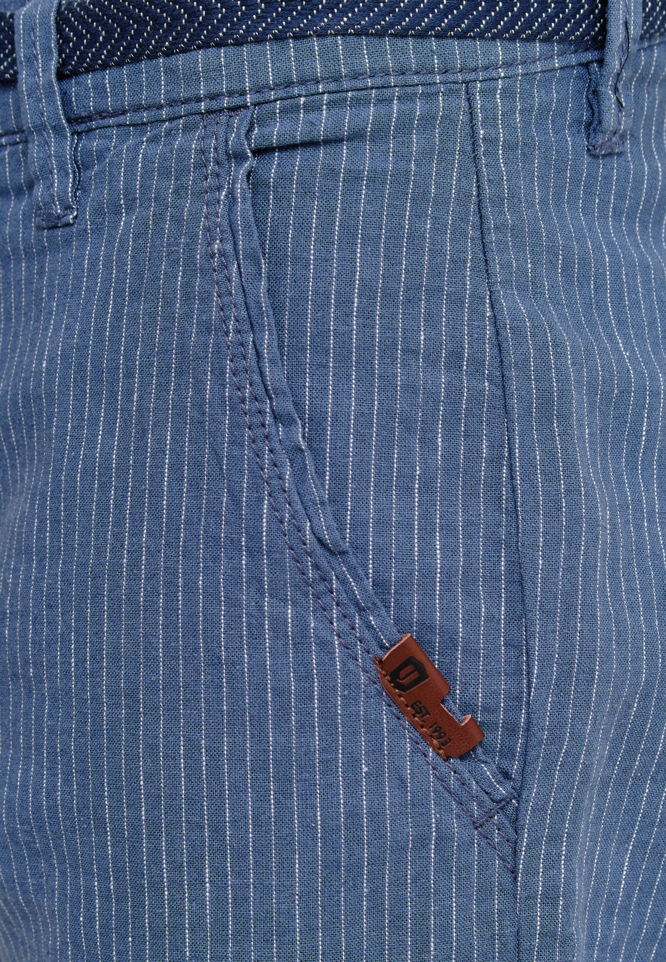 INDICODE JEANS Regular Chino Pants 'Enford' in Blue