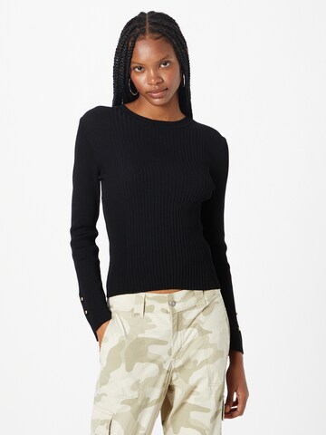 Oasis Sweater in Black: front