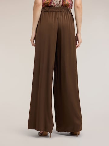 MOTIVI - Pierna ancha Pantalón en marrón