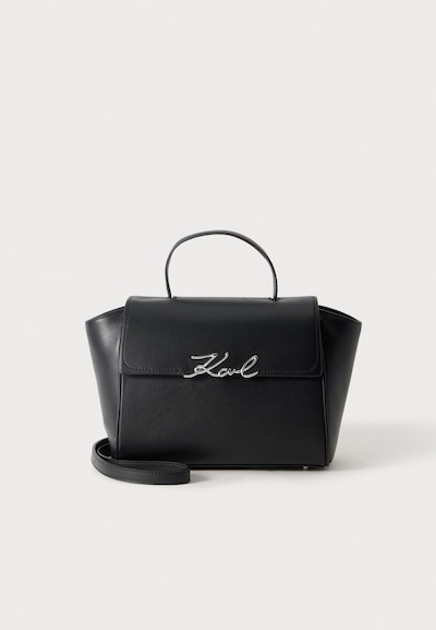 Karl Lagerfeld Torba za čez ramo 'SIGNATURE' v velikosti One Size  | črna barva, Prikaz izdelka