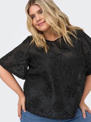 ONLY Carmakoma Blouse 'CARAnila' in Zwart