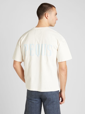 Pequs T-shirt i beige: framsida