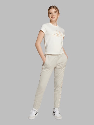 ADIDAS SPORTSWEAR Slimfit Παντελόνι φόρμας σε καφέ