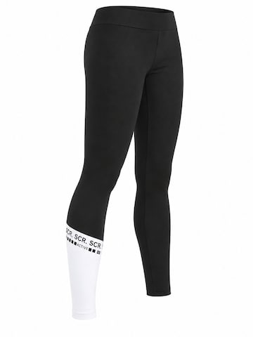 SCR. - Skinny Leggings 'DARA' en negro: frente