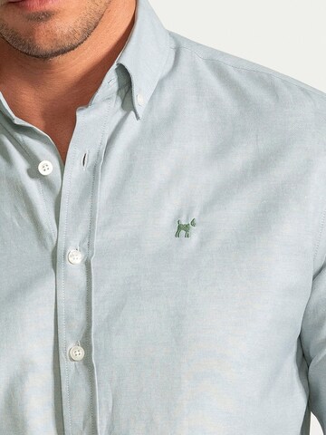 Williot - Ajuste regular Camisa 'Paulina' en verde