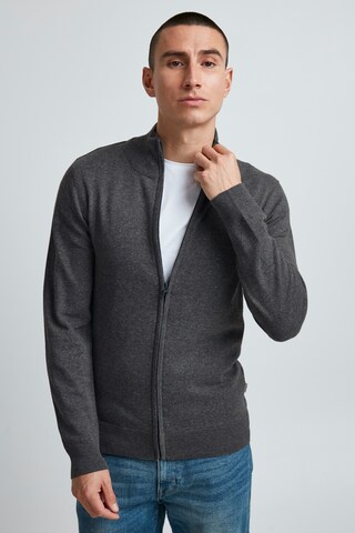 11 Project Knit Cardigan 'MELKER' in Grey: front