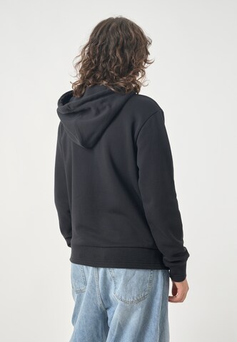 Cleptomanicx Kapuzensweatshirt 'Hooded Ligull' in Schwarz