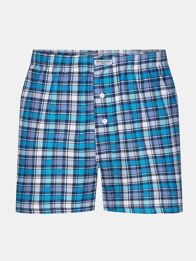 Henderson Boxershorts 'Weiche Boxershorts aus Baumwolle Elastische locker bequem Classic 5XL' in XXXL in blau, Produktansicht