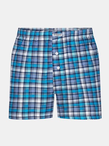 Henderson - Calzoncillo boxer 'Weiche Boxershorts aus Baumwolle Elastische locker bequem Classic XXXL' en azul: frente