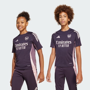 ADIDAS PERFORMANCE Functioneel shirt 'FC Arsenal Tiro 24' in Lila: voorkant