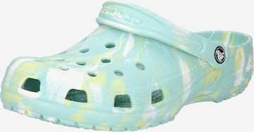 Crocs Clogs in Blue: front