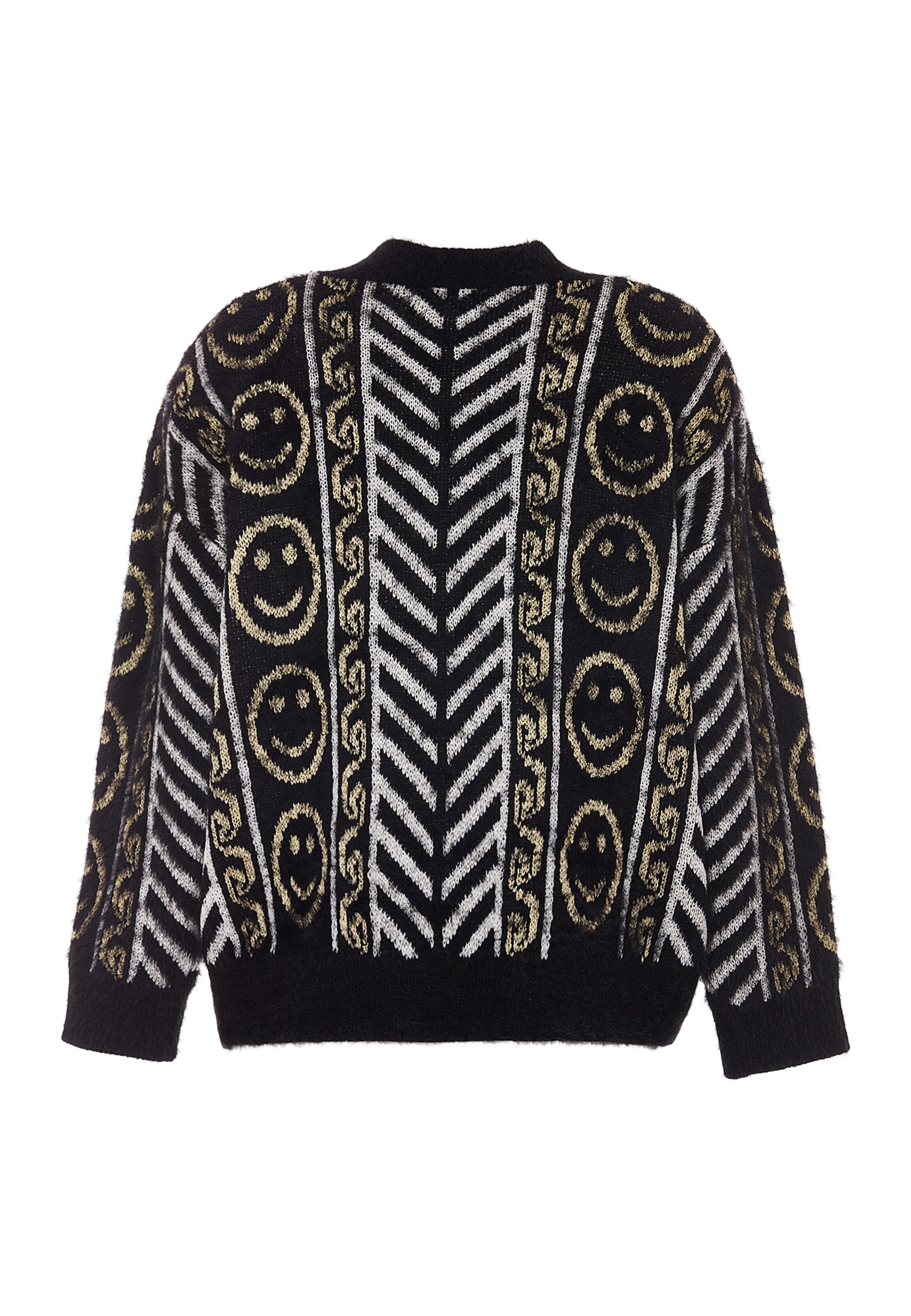 ebeeza Pullover in Schwarz