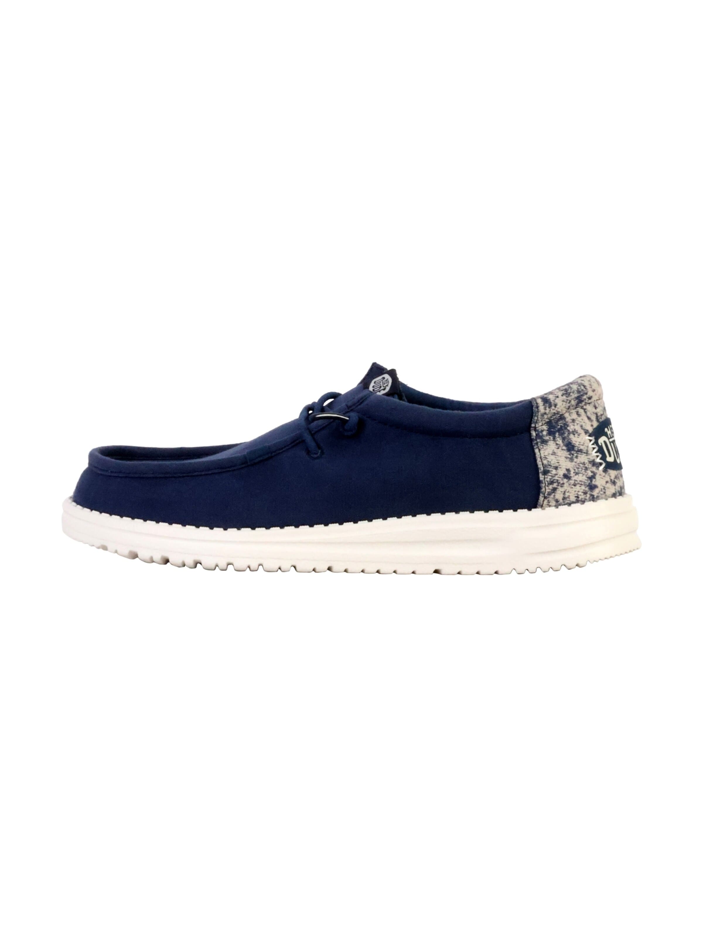 HEY DUDE Slip-ons in Blue: front