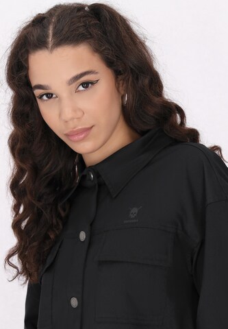 TUFFSKULL - Chaqueta de entretiempo en negro