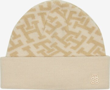 Bonnet TOMMY HILFIGER en beige : devant