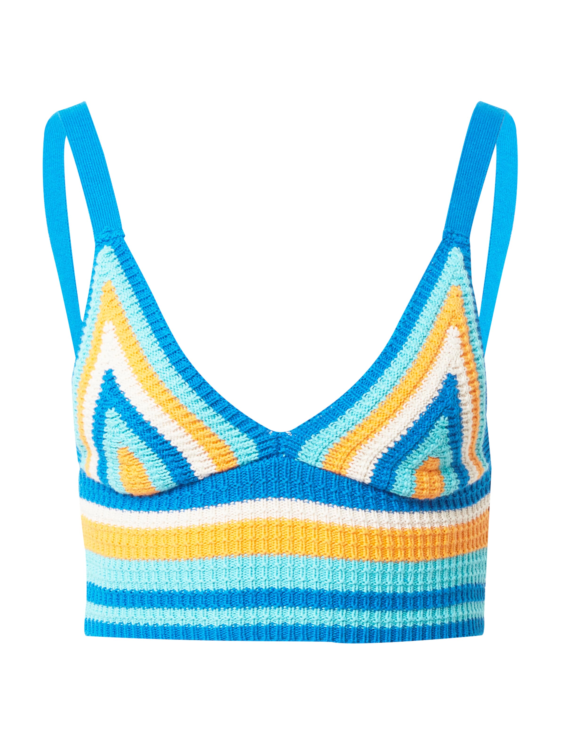 Gina Tricot Knitted top 'Ellie' in Mixed colours: front