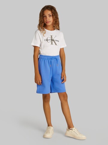 Loosefit Pantaloni di Calvin Klein Jeans in blu: frontale
