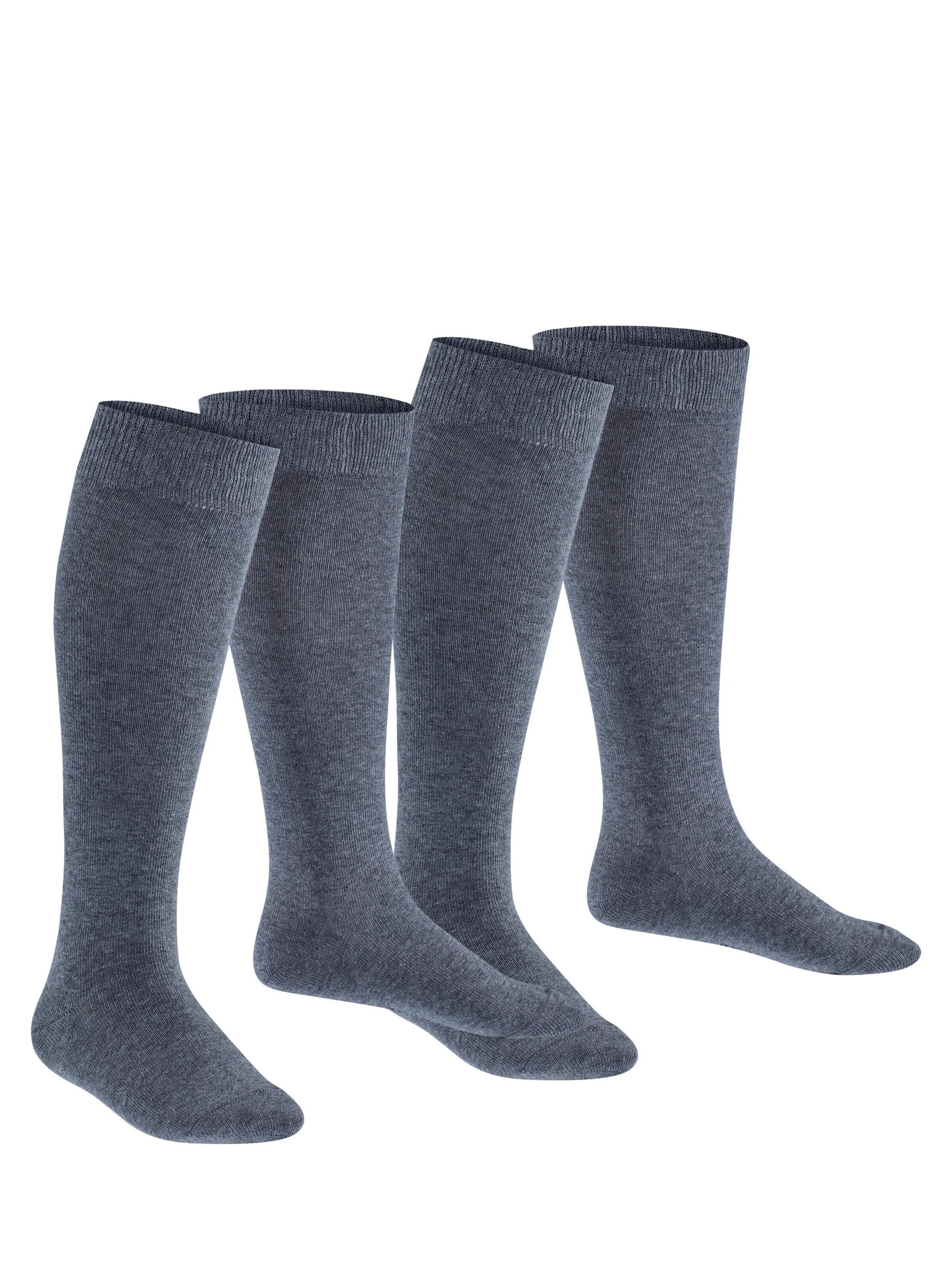 ESPRIT Socks 'Foot Logo 2-Pack' in Grey