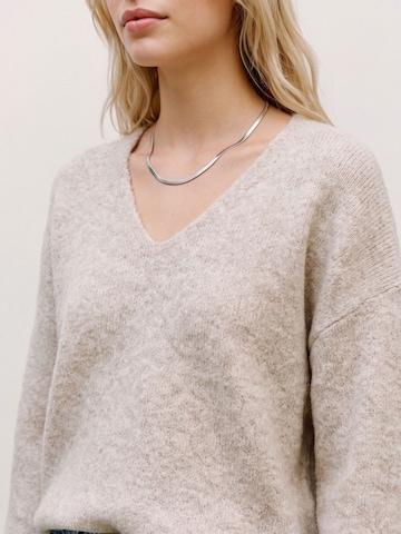 VERO MODA Sveter 'VMBerry' - Béžová