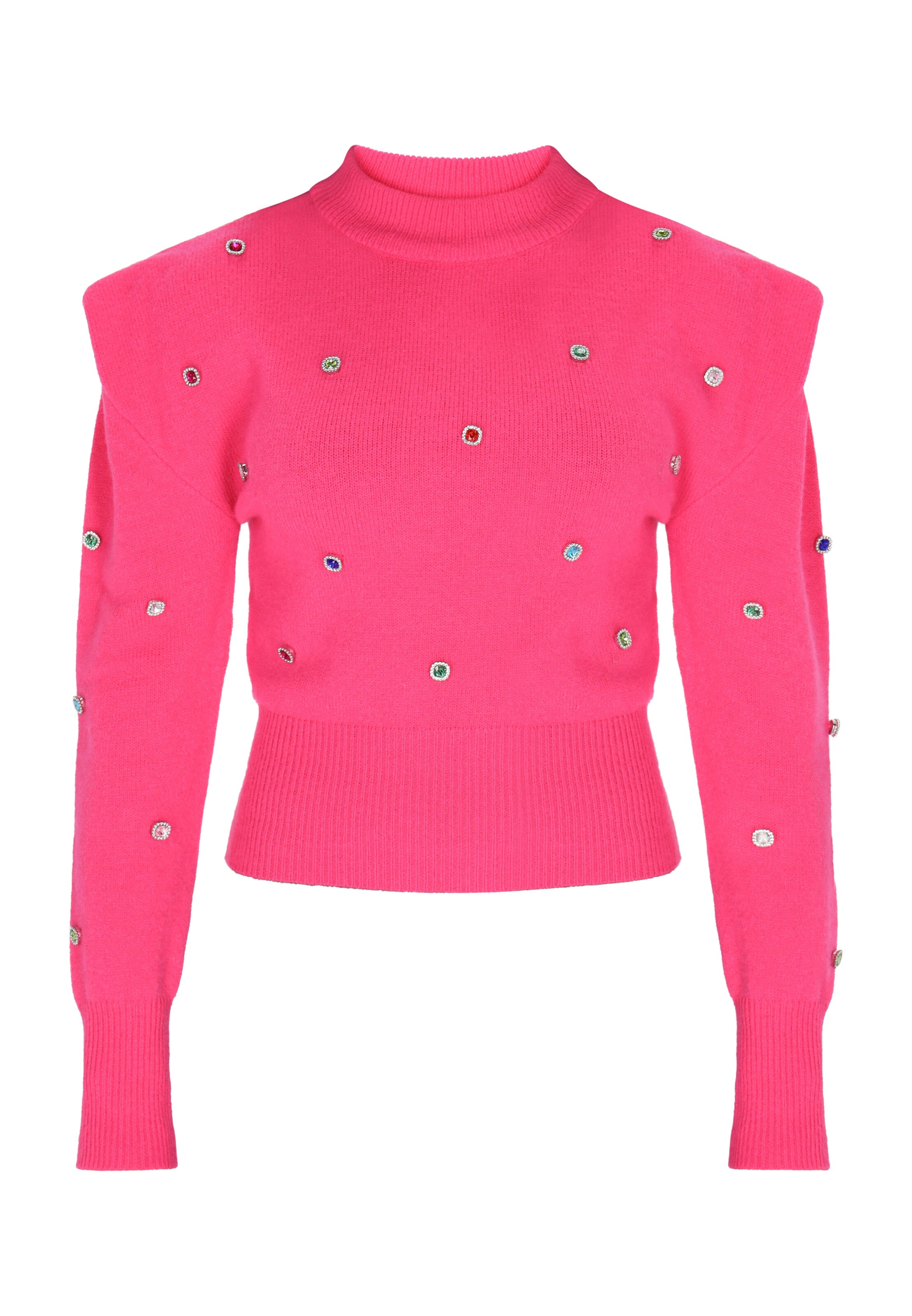 faina Πουλόβερ σε ροζ: μπροστά