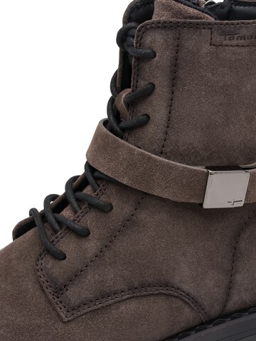 Bottines à lacets Tamaris en marron