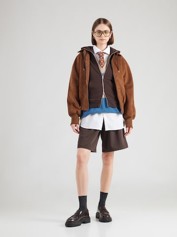 Veste de survêtement GANT en marron