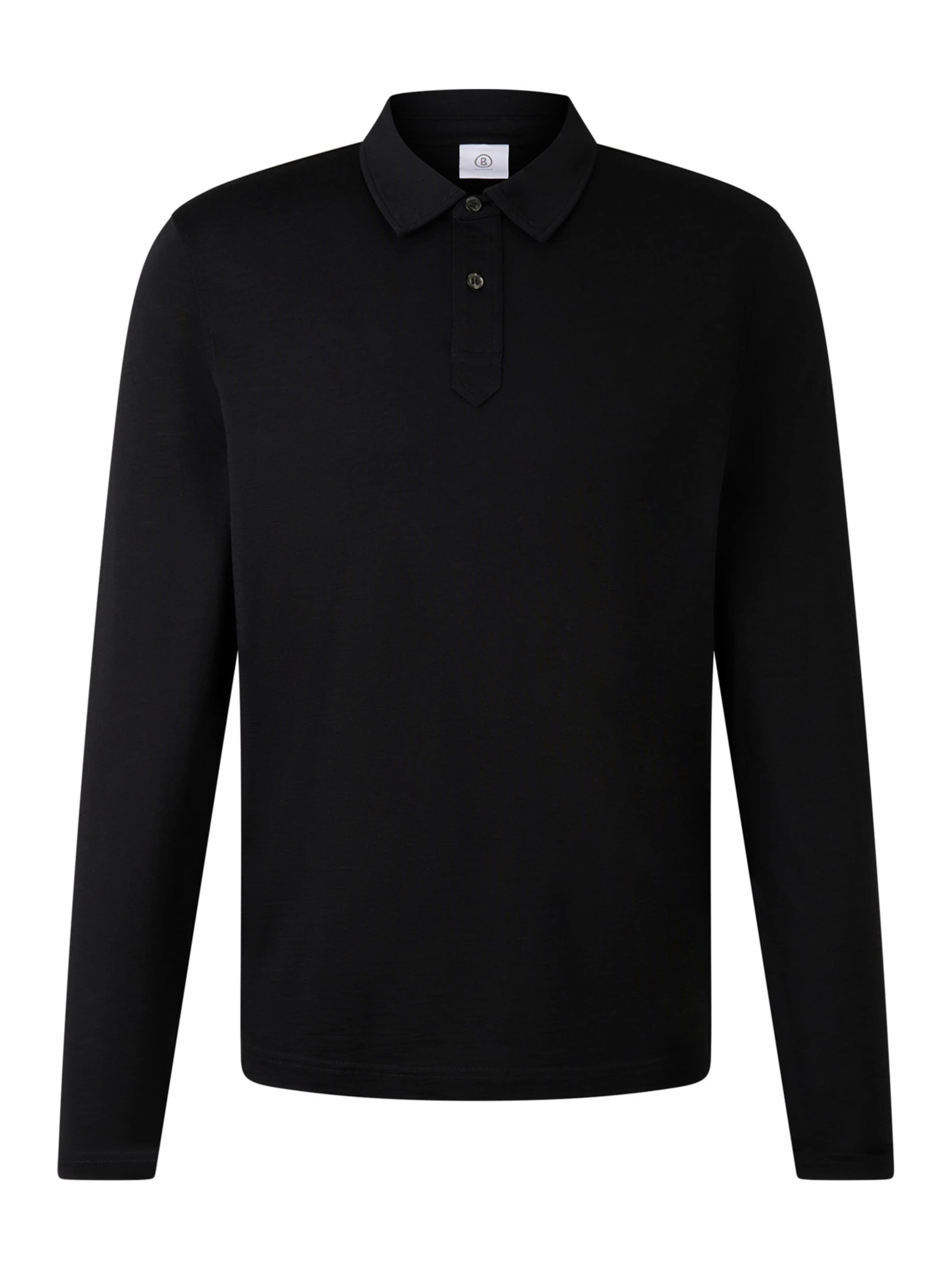 BOGNER Poloshirt in Schwarz: Vorderseite