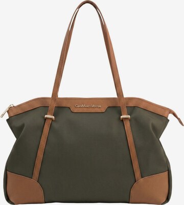 Borsa a spalla di GianMarco Venturi in verde: frontale