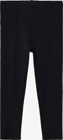 MANGO Skinny Leggings 'Cler' in Black: front