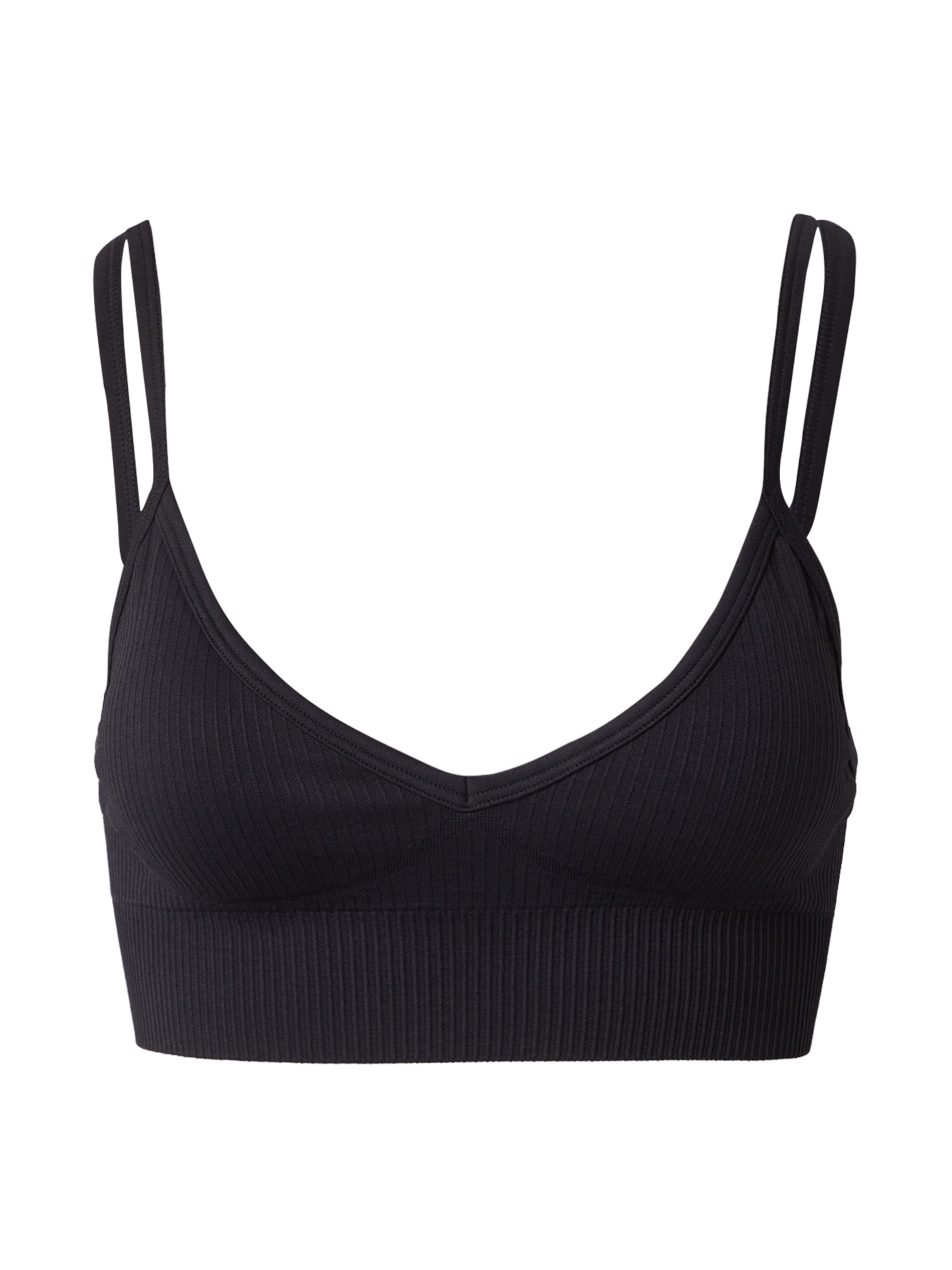 Aim'n Õlapaelteta topp Spordirinnahoidja, värv must: eest vaates