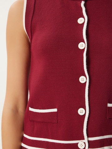 Happiness İstanbul Πλεκτό γιλέκο σε κόκκινο