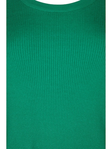 Zizzi Sweater 'Mella' in Green