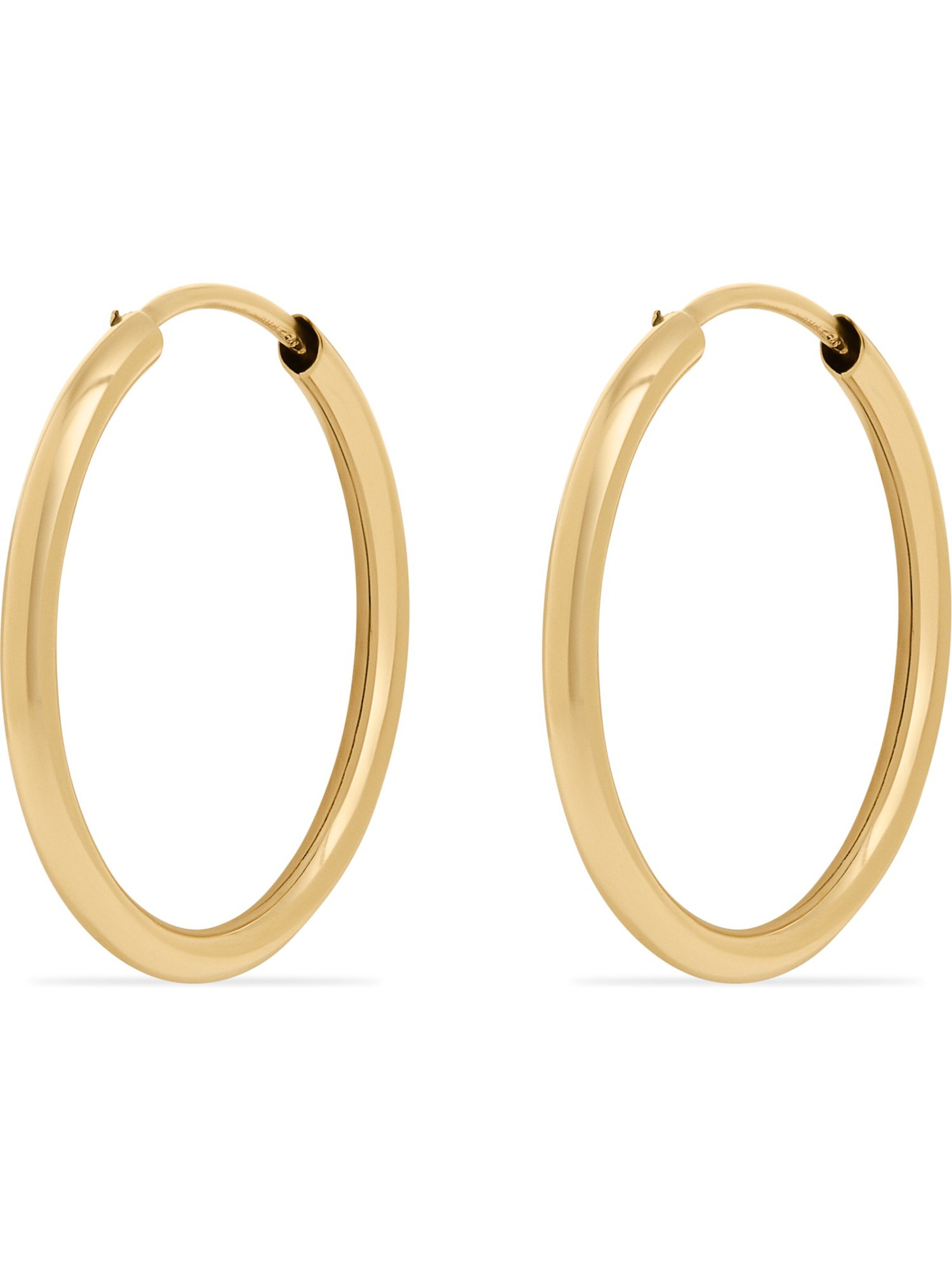 FAVS Earrings in Gold: front